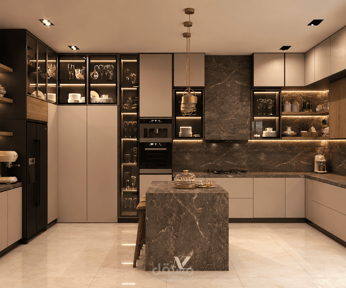 تصميم مطابخ متنوعة different kitchens designs