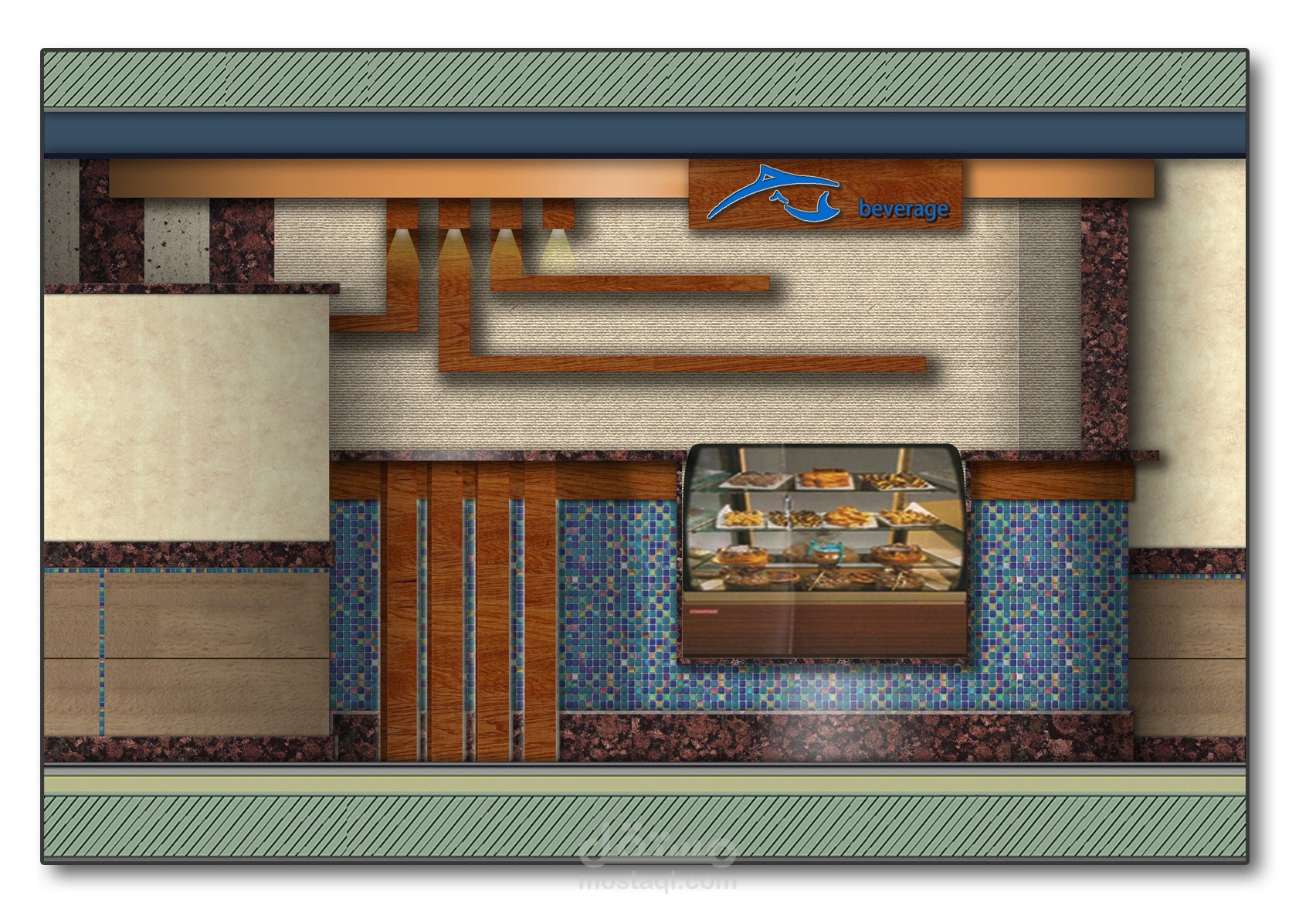 تصميم مطعم فارس للأسماك - فرع 2  - شرم الشيخ - مصر