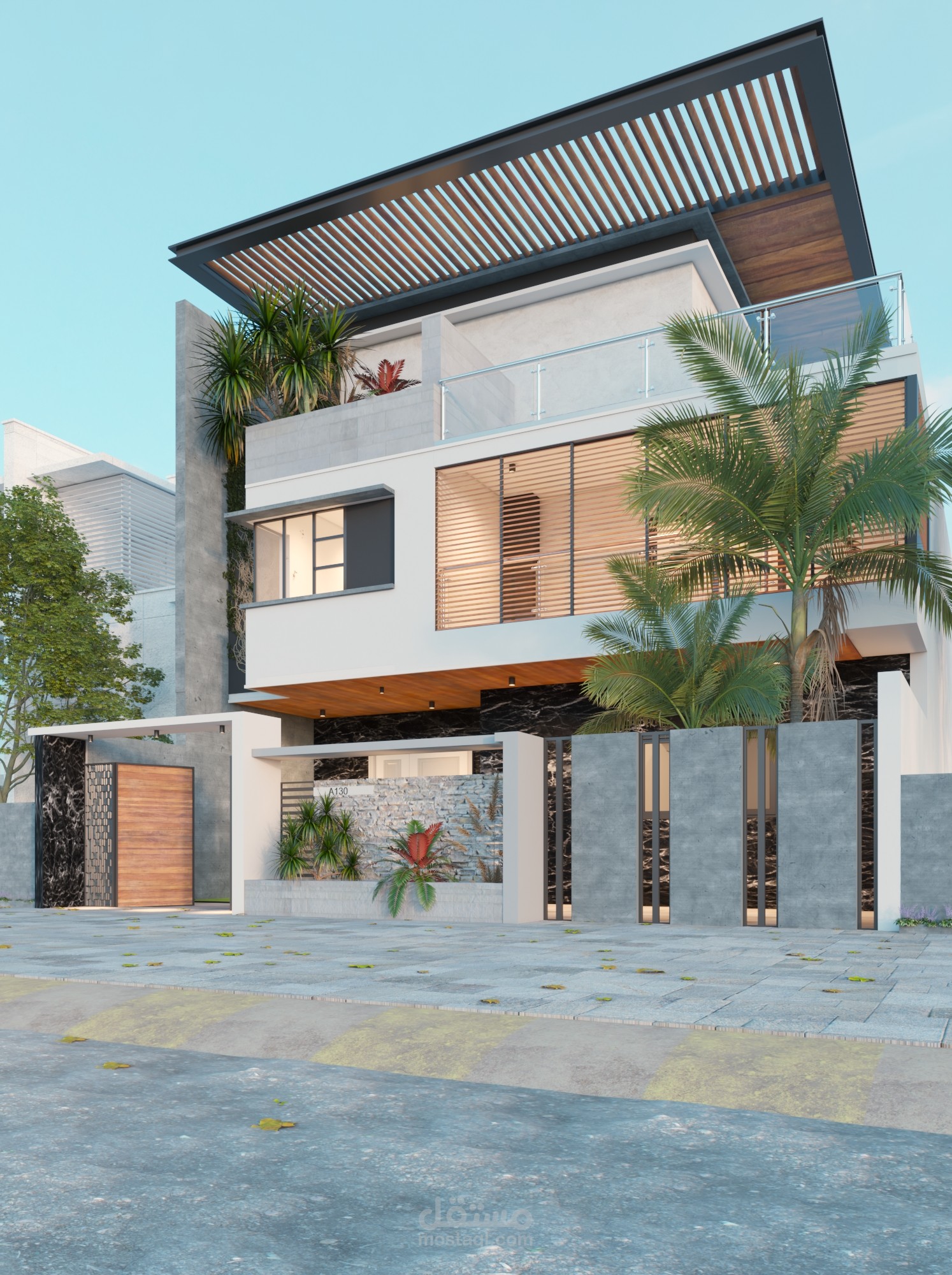 تصميم فيلا سكنيه
