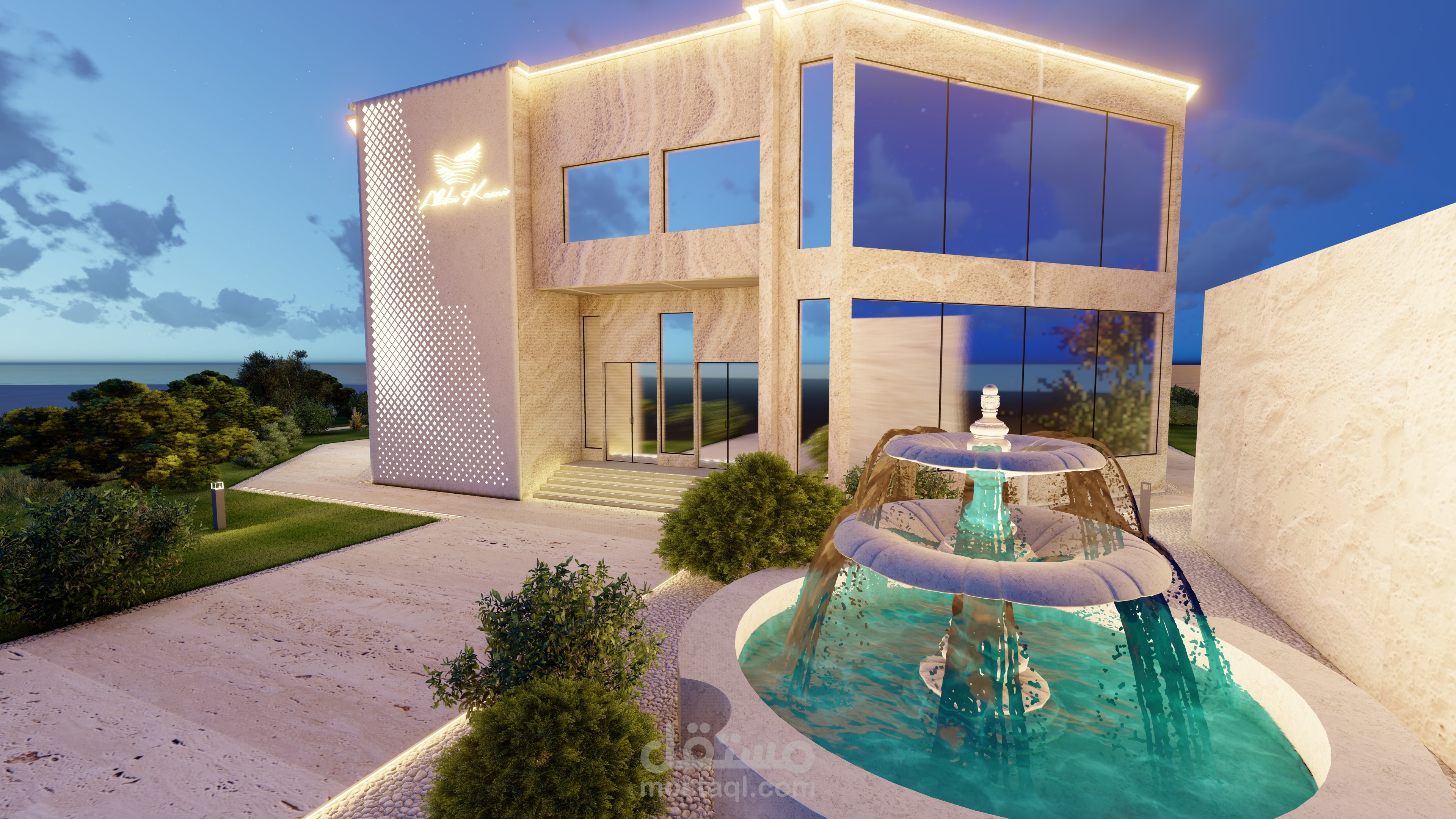 تصميم منتجع صحي