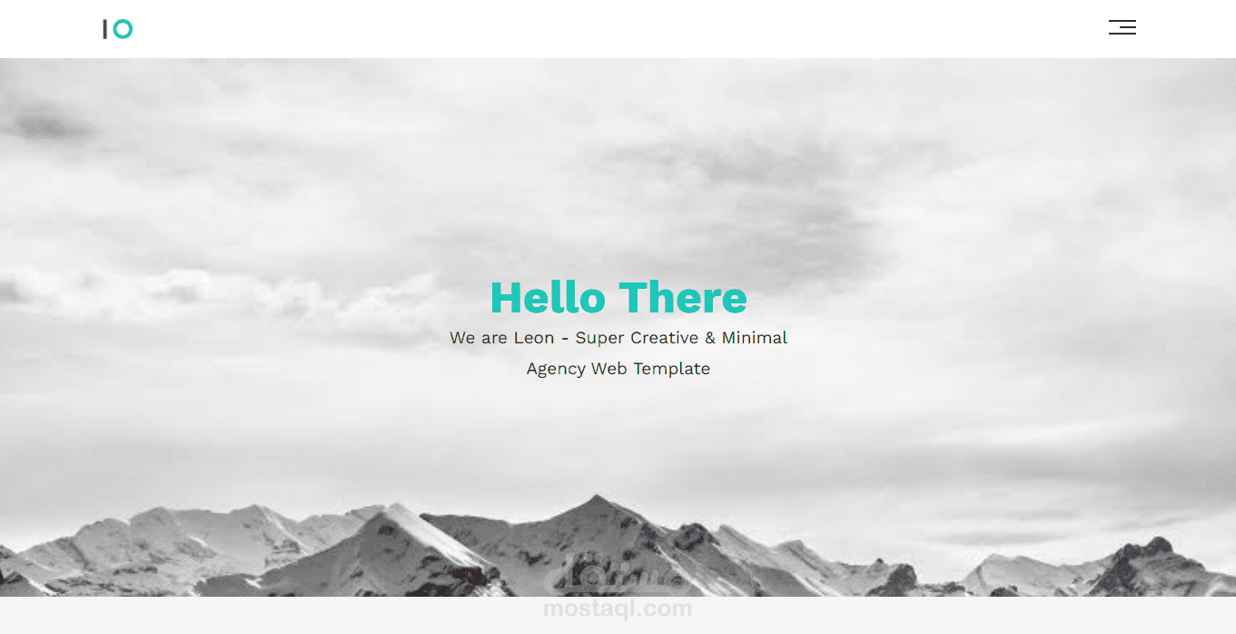 Agency Web Template