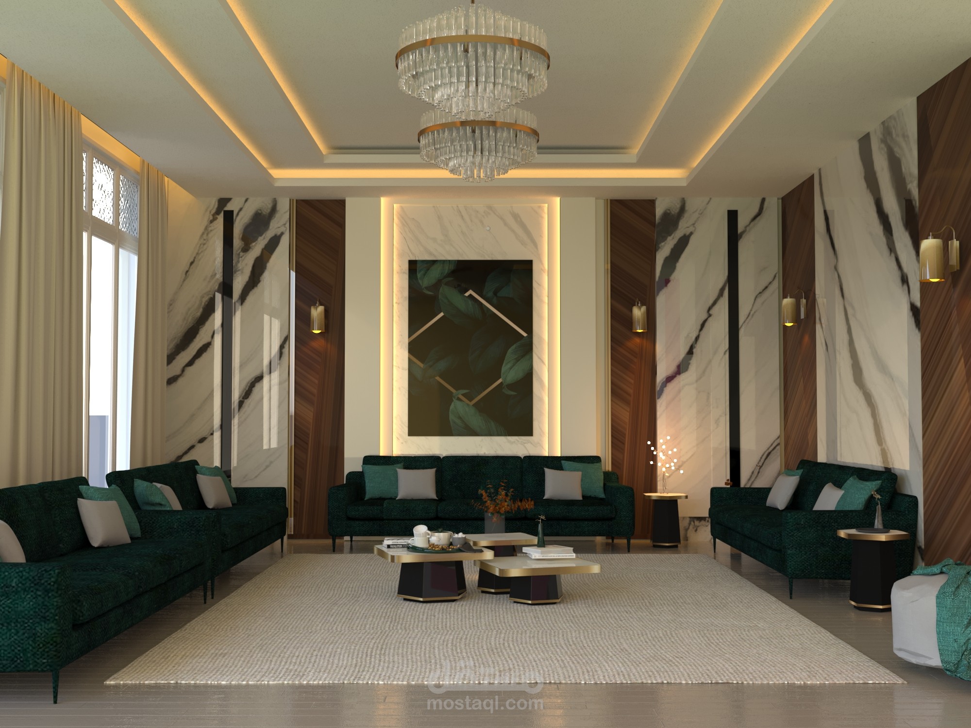 صالون استقبال ضيوف(Guest reception salon)