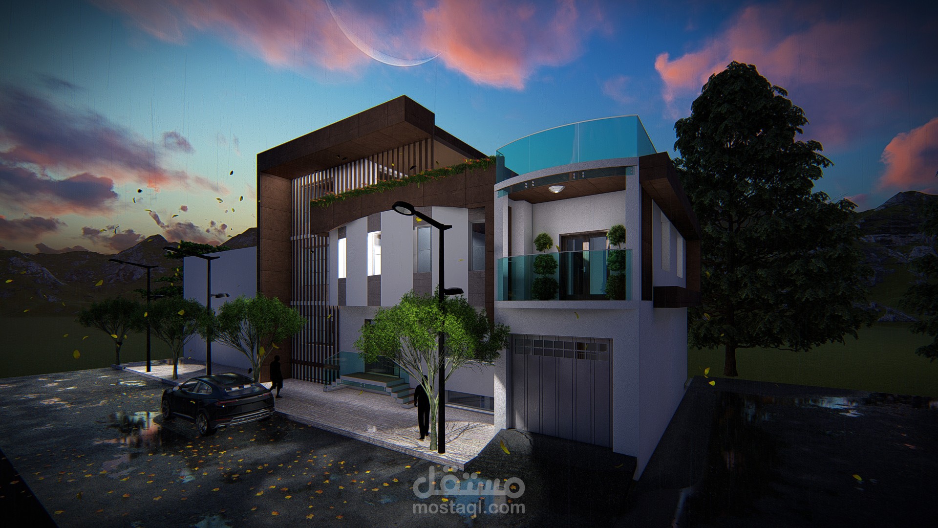 تصميم فيلا عصرية