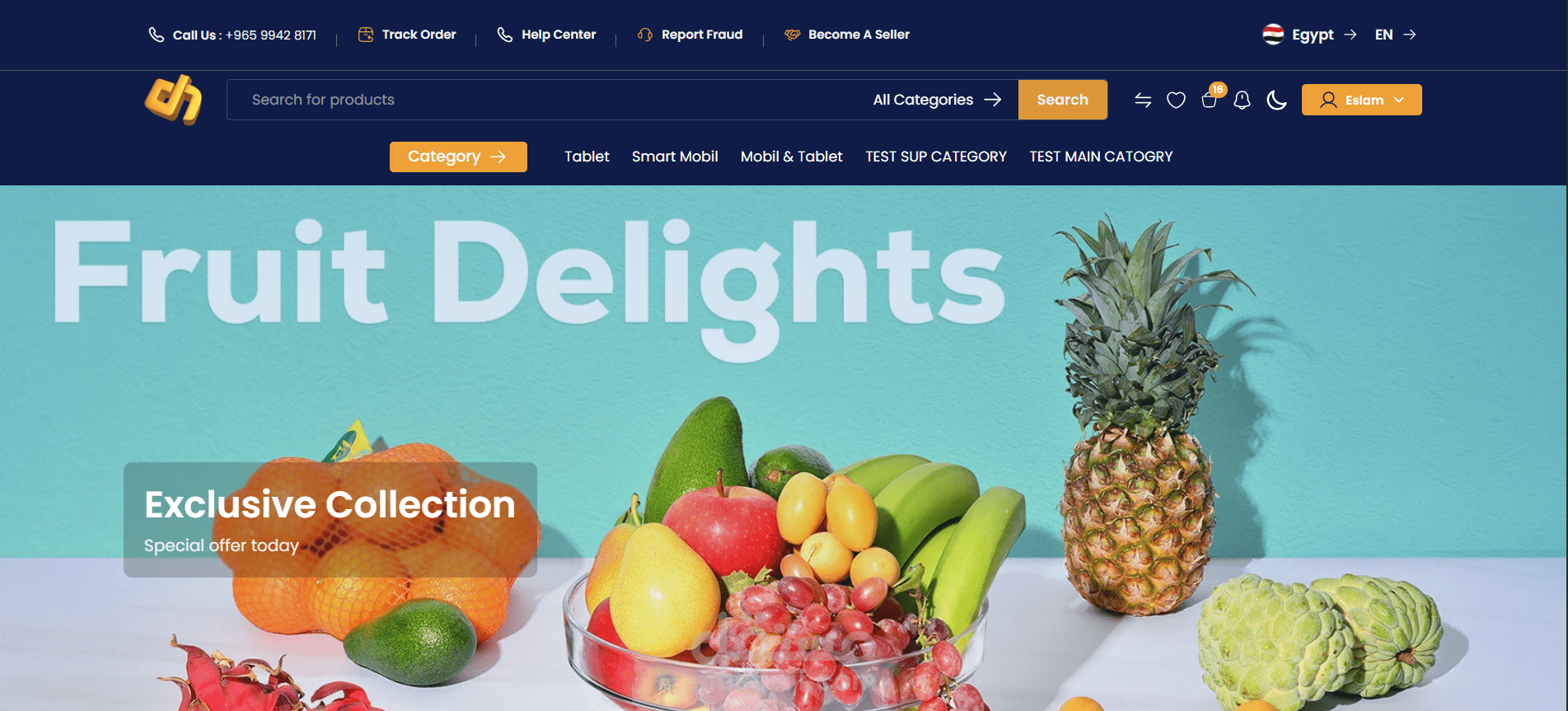 DH-KW (Multi Vendor E-commerce)