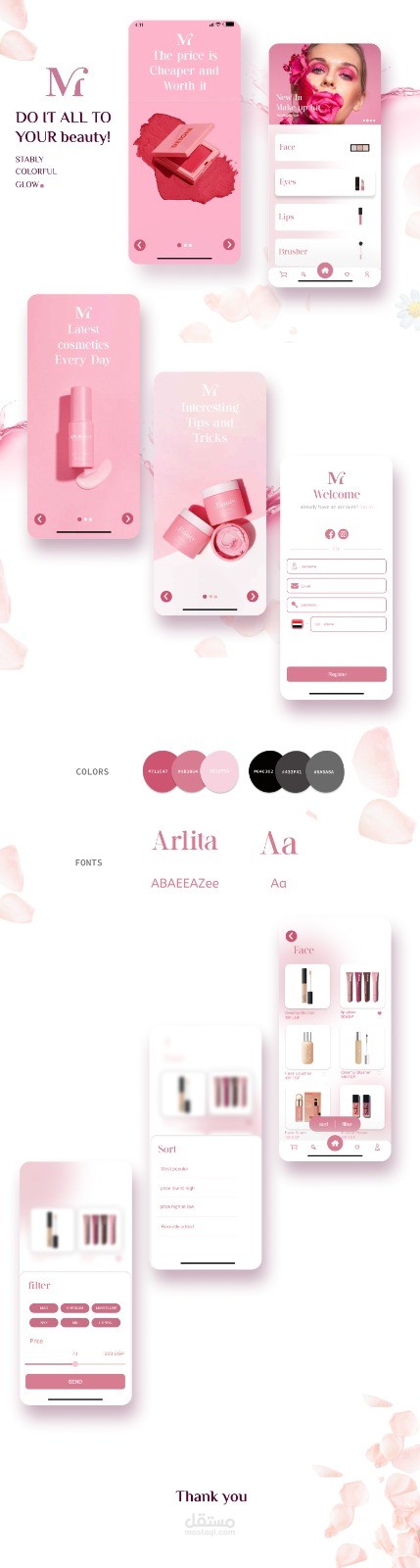 UI app design