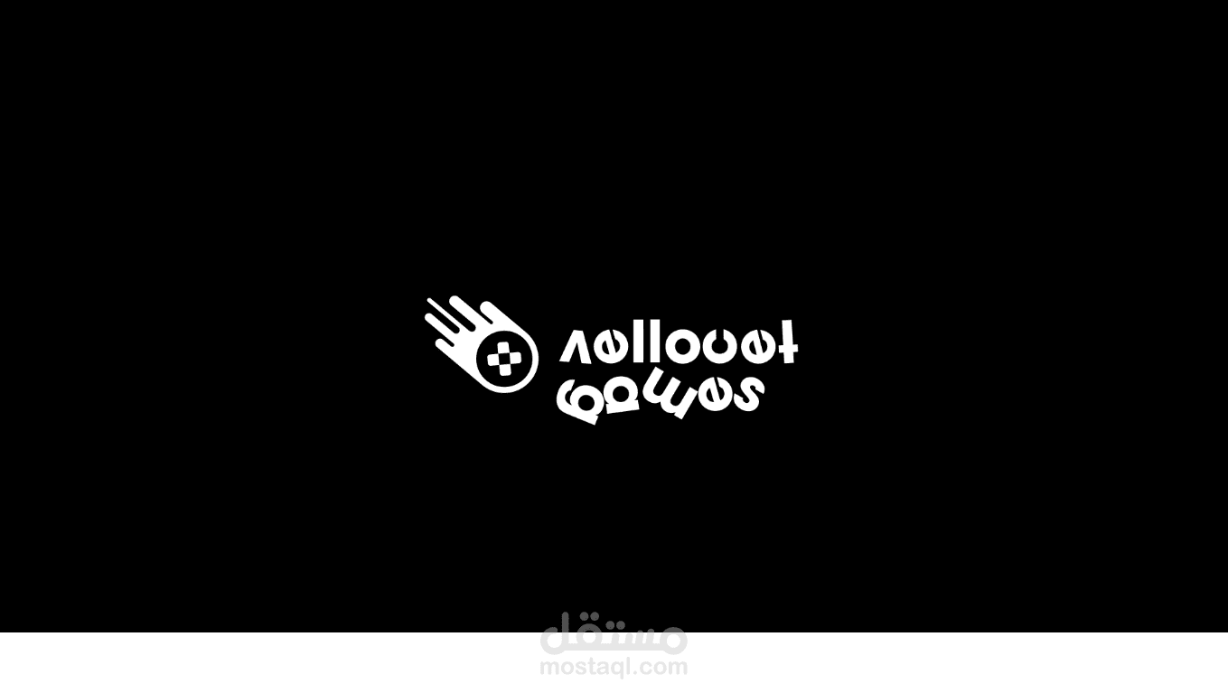 تحريك شعار لمنصة العاب
