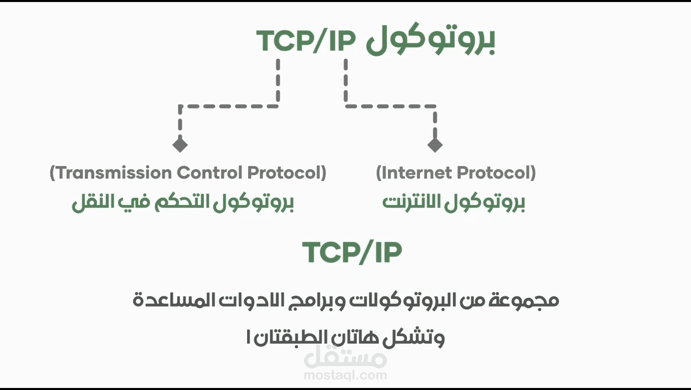 فيديو موشن غرافيك عن انواع الشبكة