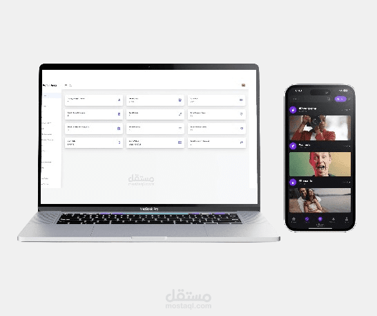 تطبيق  Tiktok Clone Android & IOS كامل مع لوحة تحكم Flutter & PHP Larvel