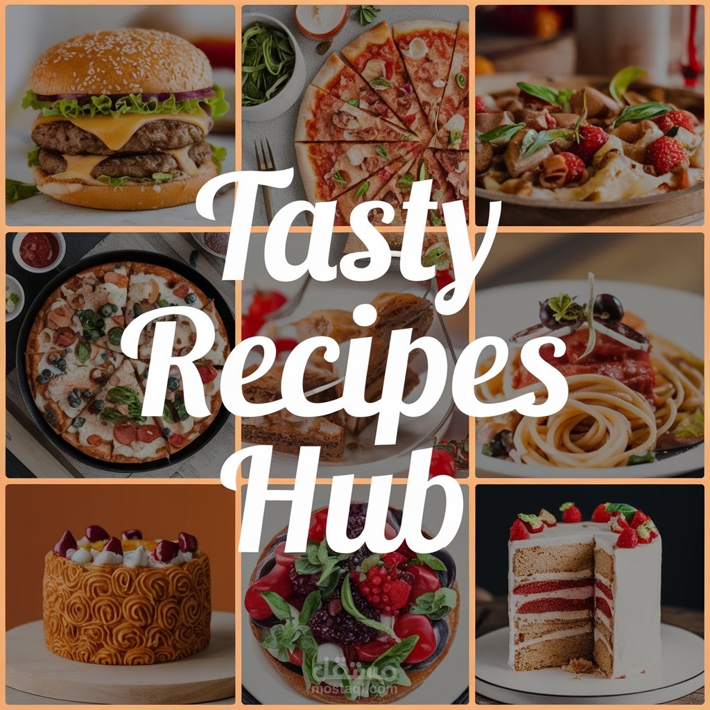 موقع "TastyRecipes Hub" لتبادل الوصفات والطبخ