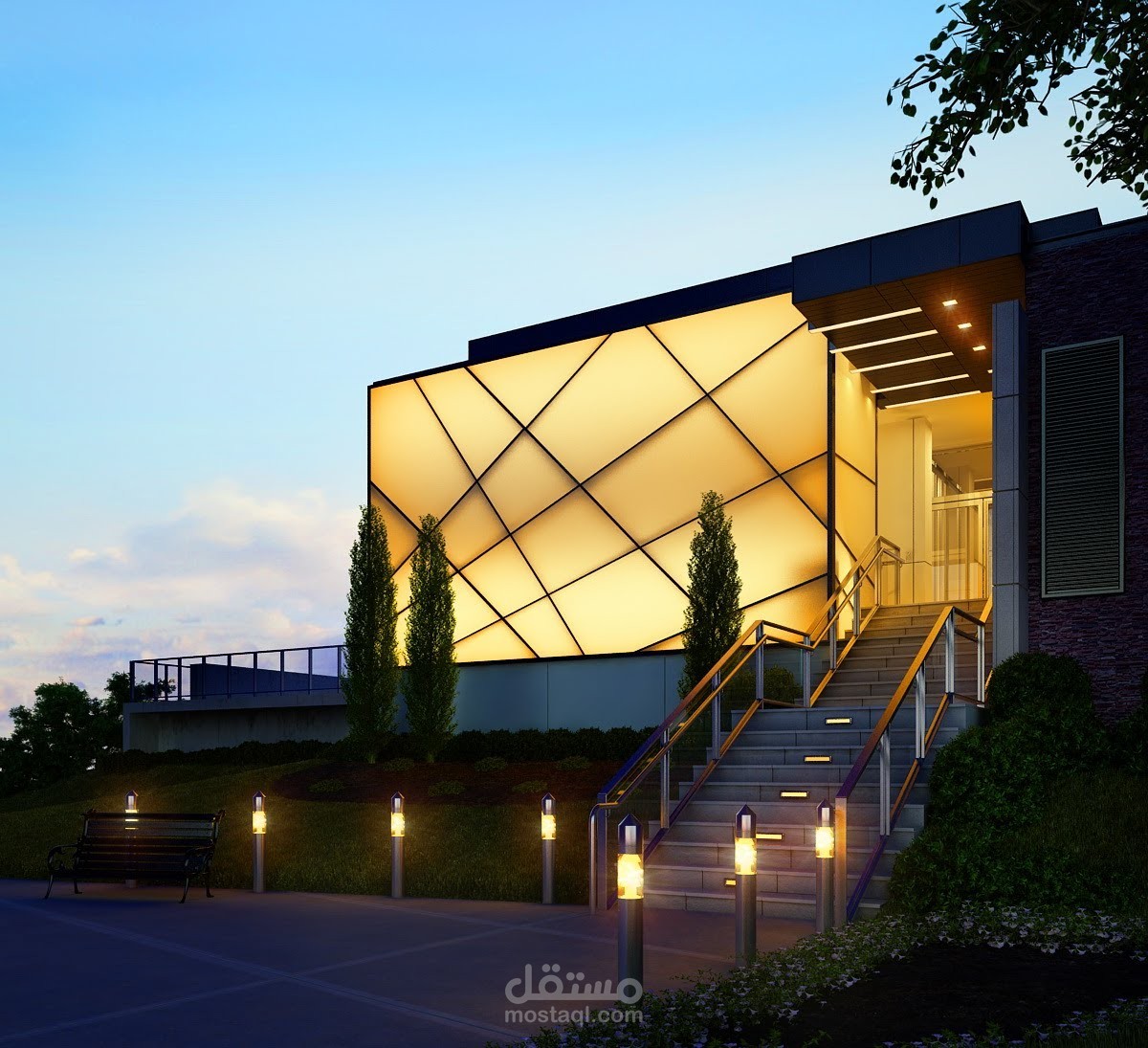 إظهار معماري 3D