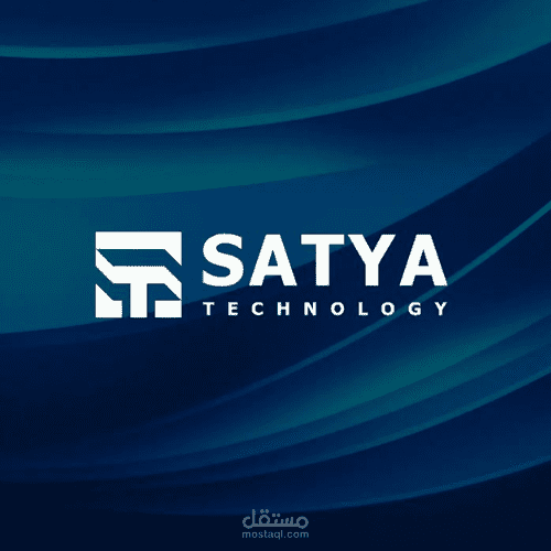 تصميمي لشعار شركة ساتيا للتكنولوجيا
