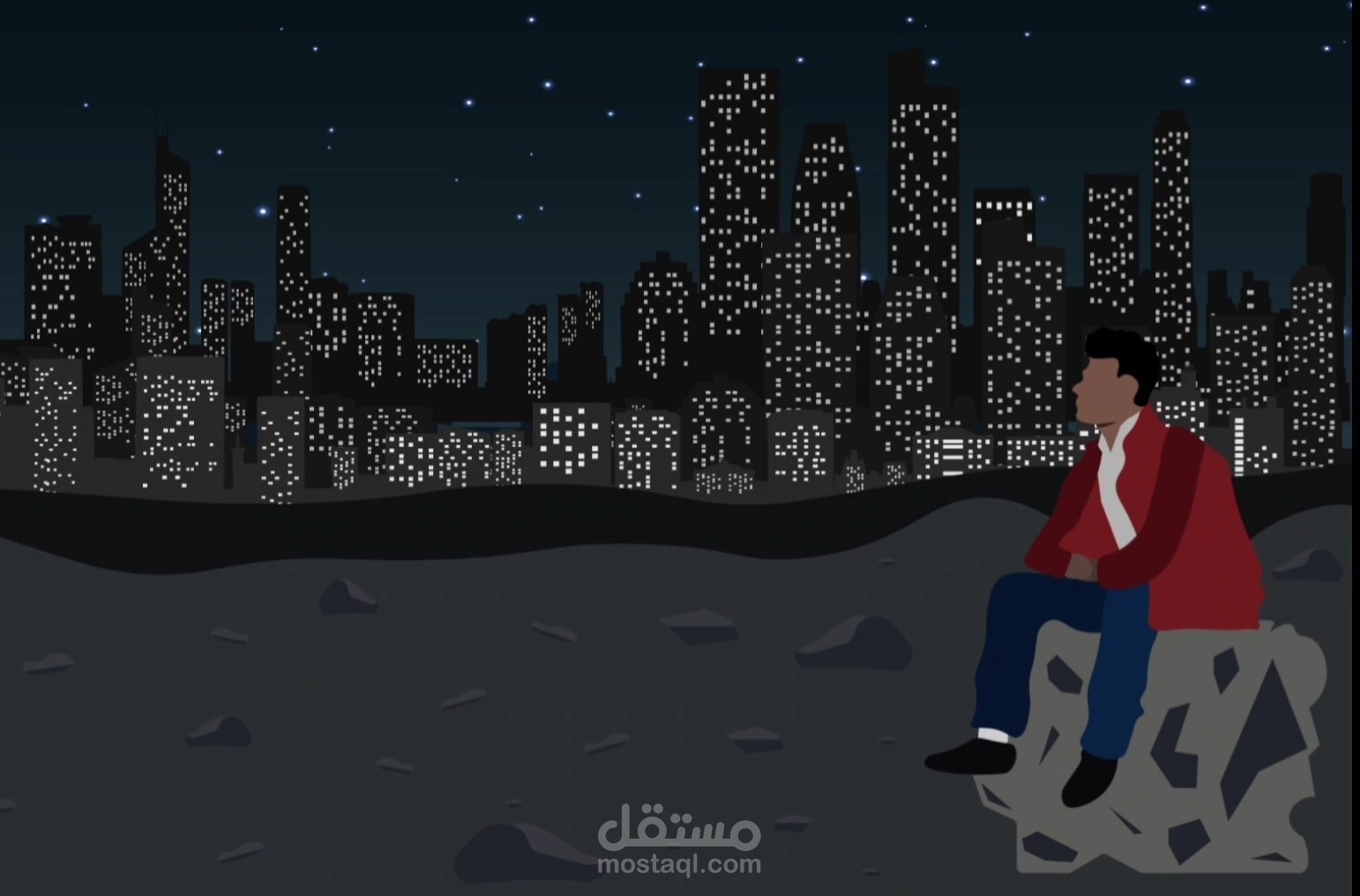 عاش الحلم كأنه حقيقه