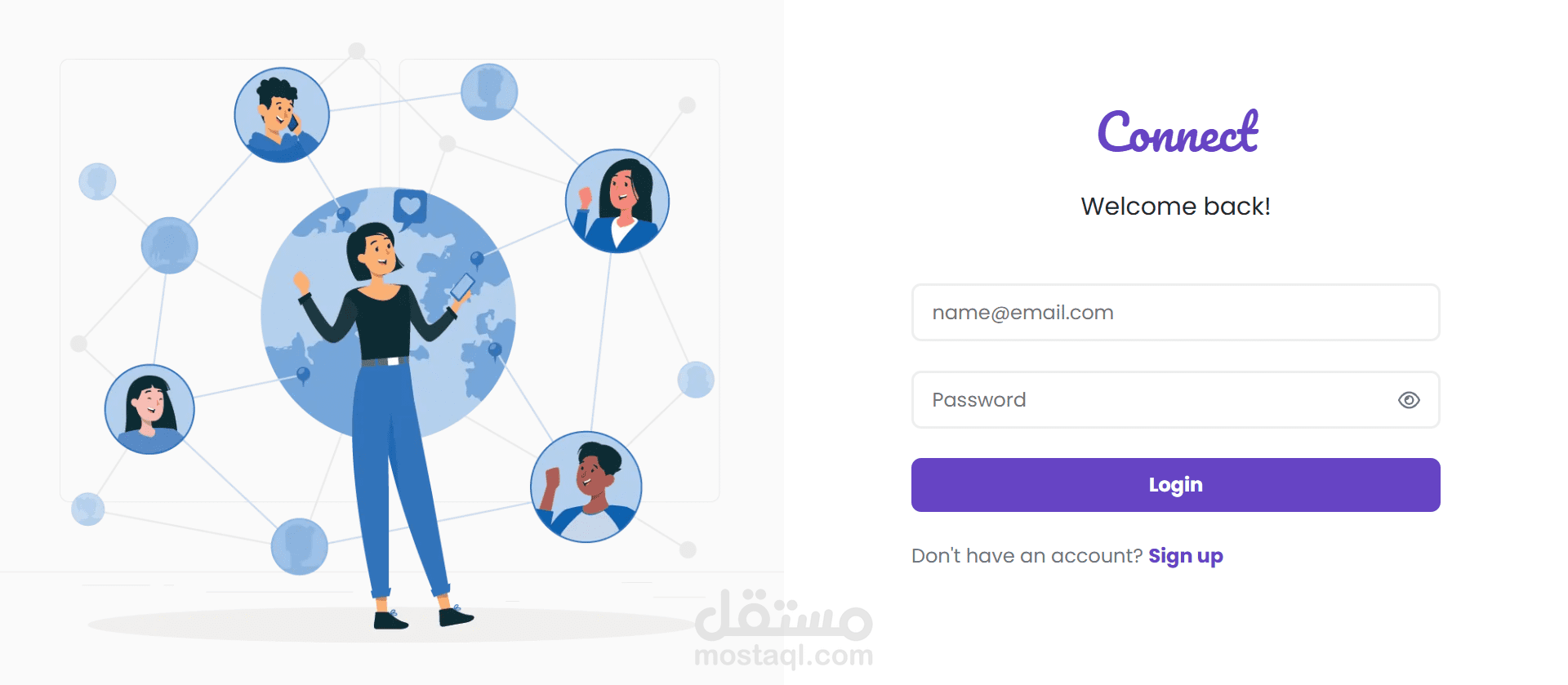 Connect - Social Media Web App