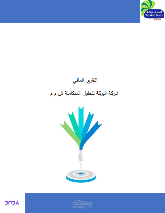 تقرير مالي لتقييم شركة