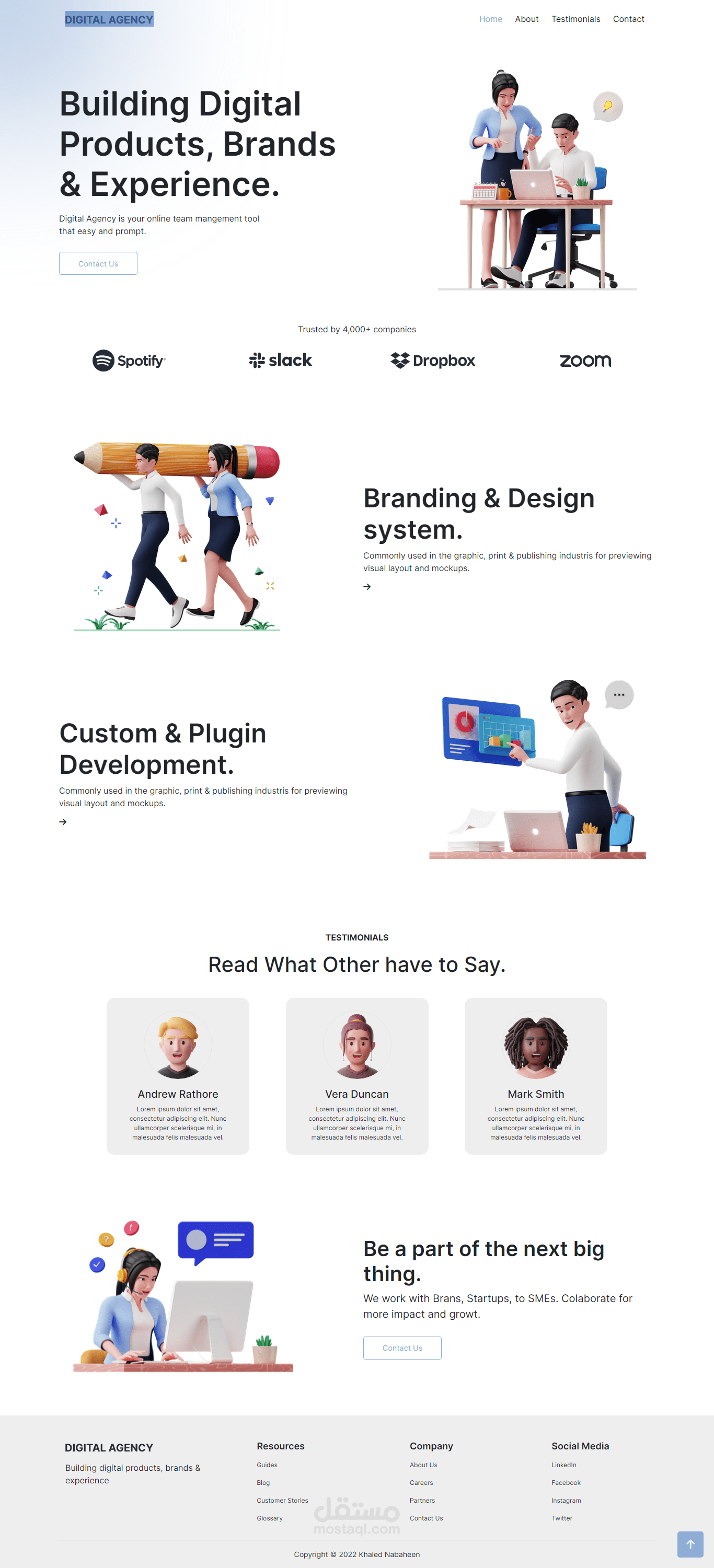 Building Digital Products, Brands & Experience.