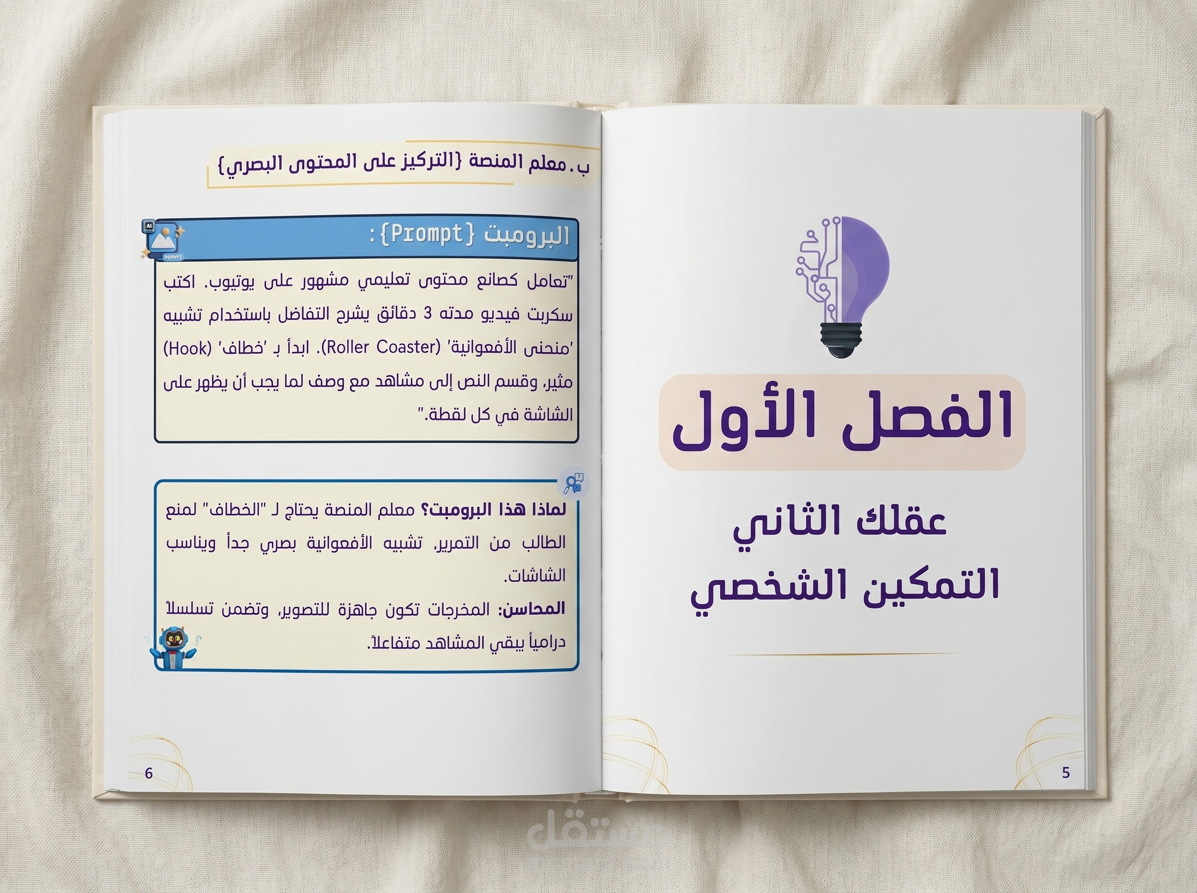 تصميم وتنسيق كتب رقمية احترافية وتجهيزها للنشر
