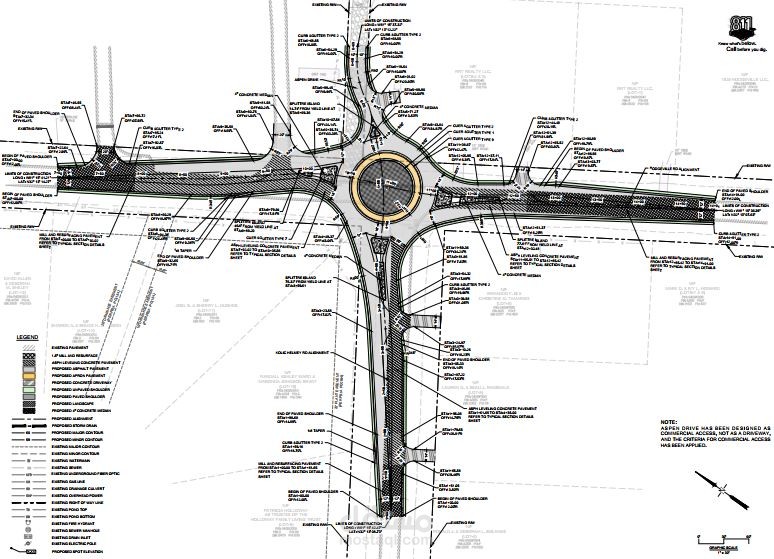 Roundabout design