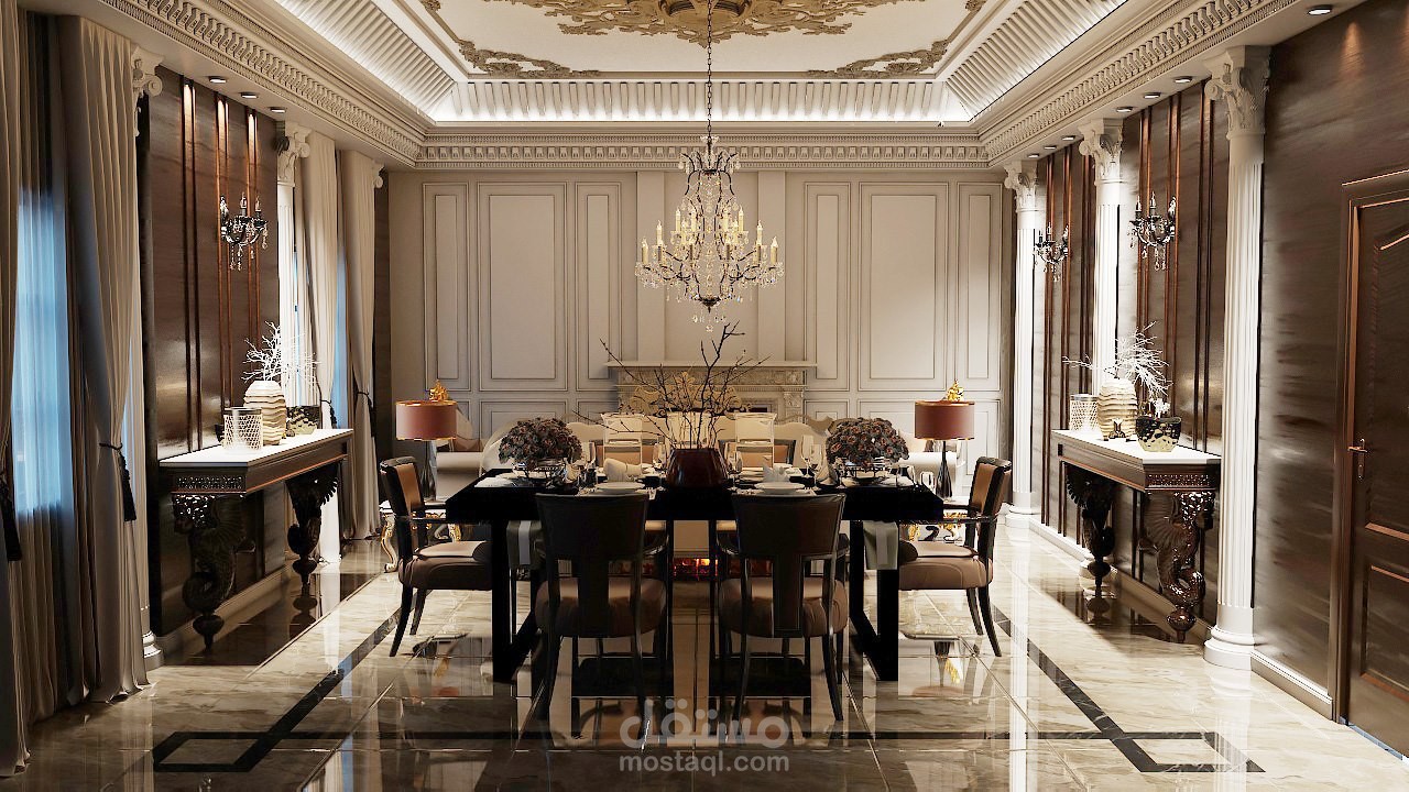 تصميم غرفة طعام