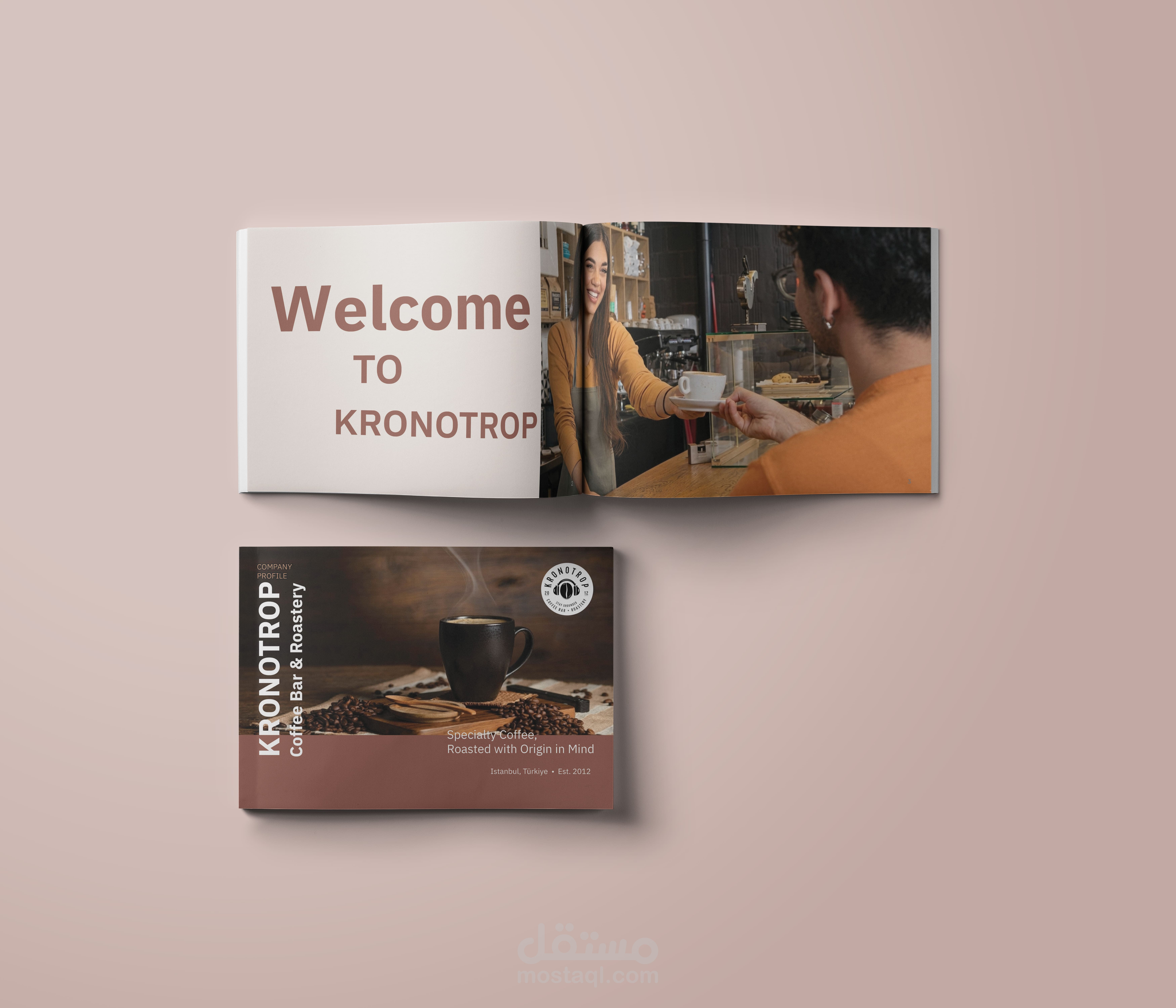 تصميم بروفايل شركة Kronotrop | Company Profile
