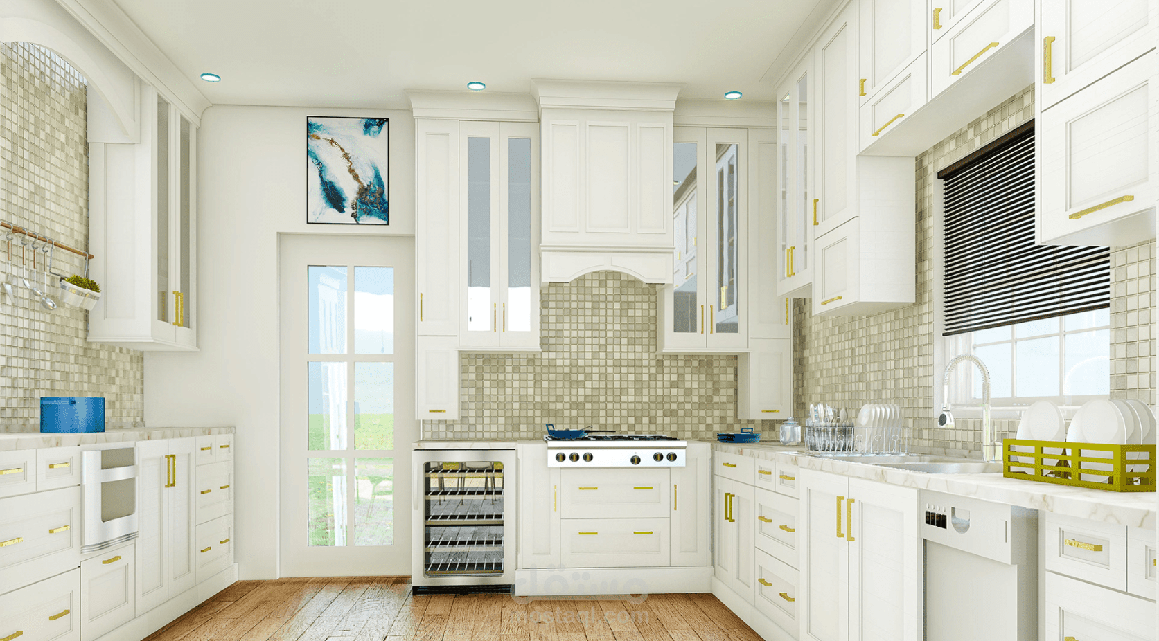 تصميم داخلي لمطبخ