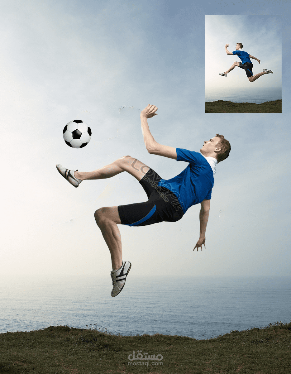 تحريك الشخص كامل دون التأثير ع صورة