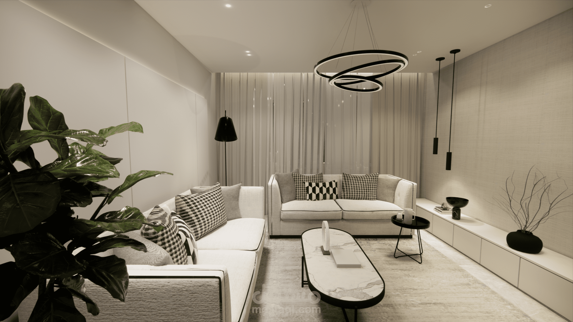 تصميم غرفه جلوس