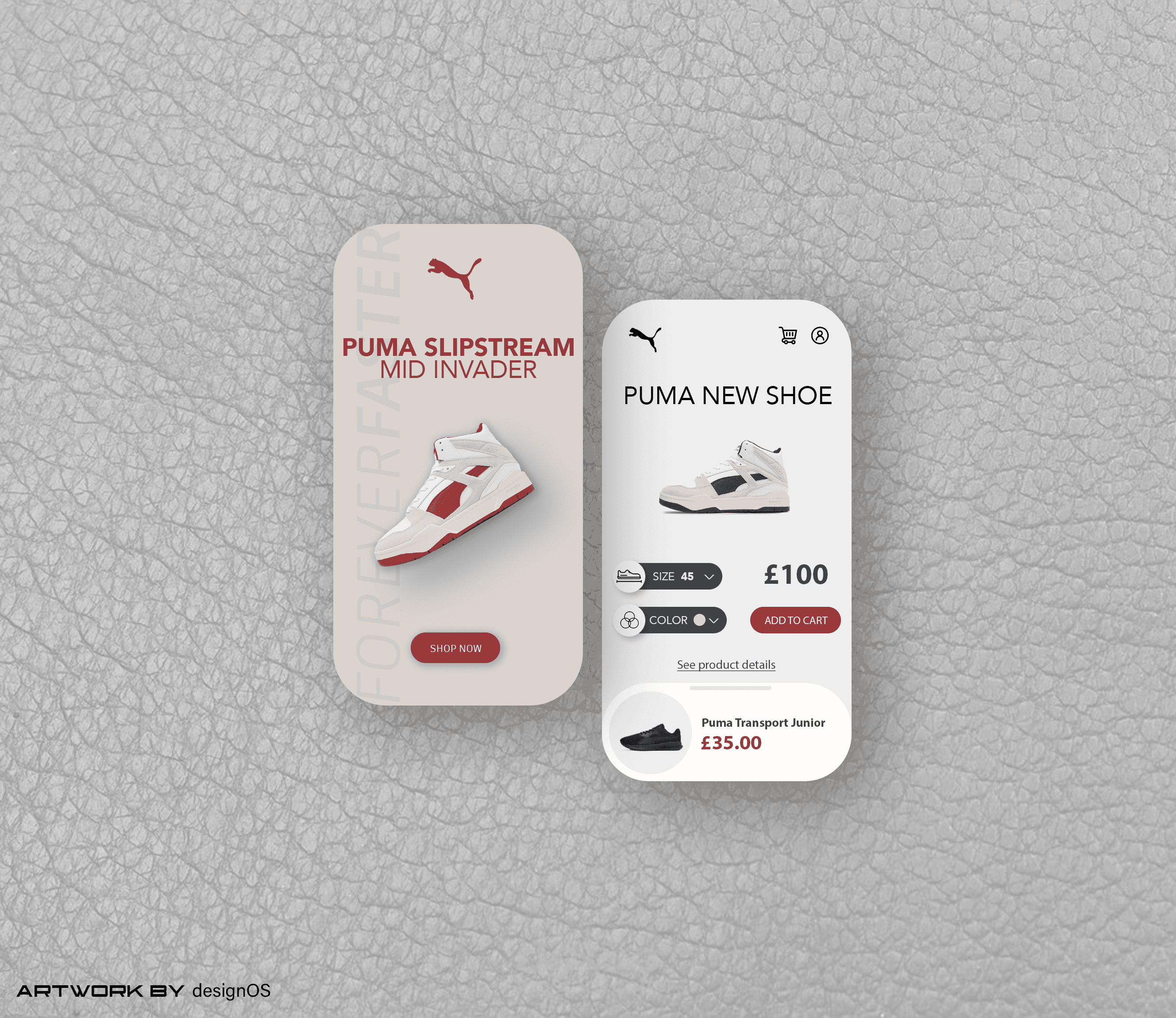 Puma New Shoe - Puma SLIPSTREAM | E-commerce App