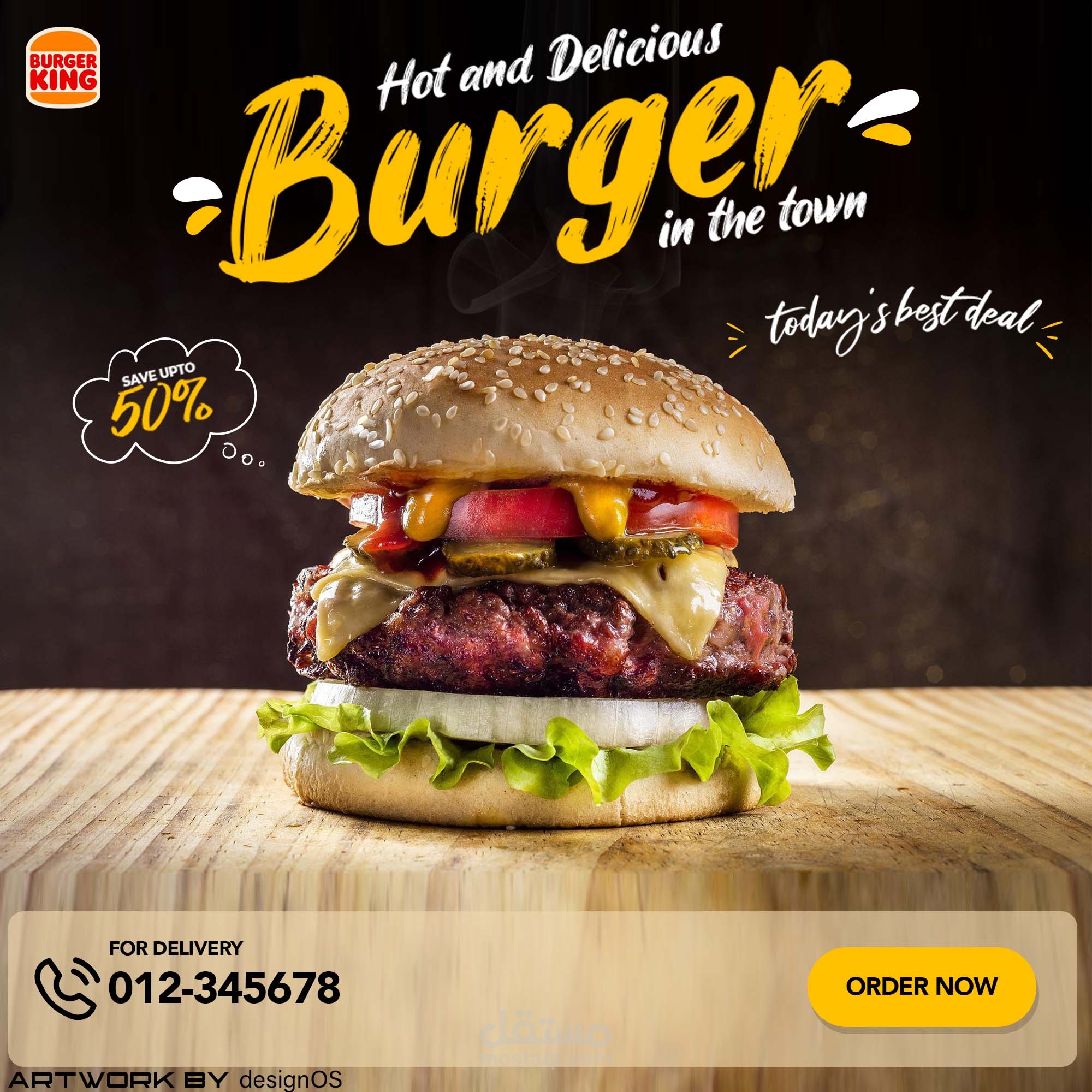 Burger Menu Flyer