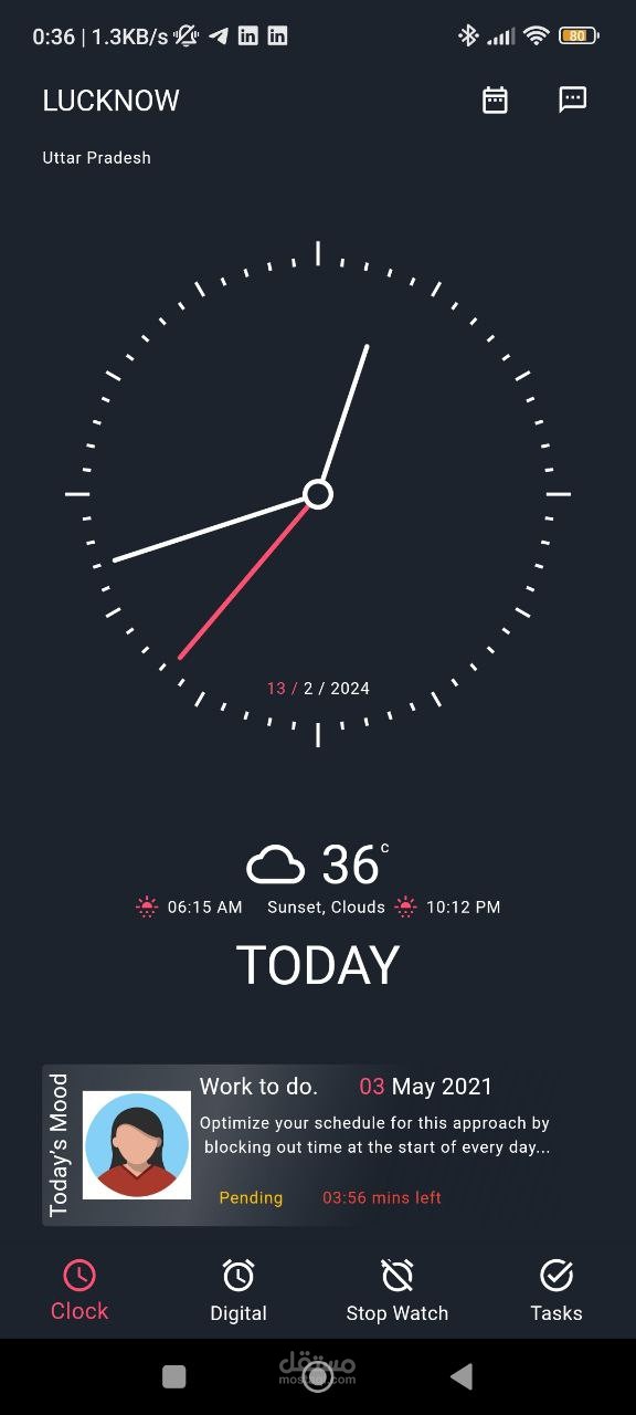 clock app