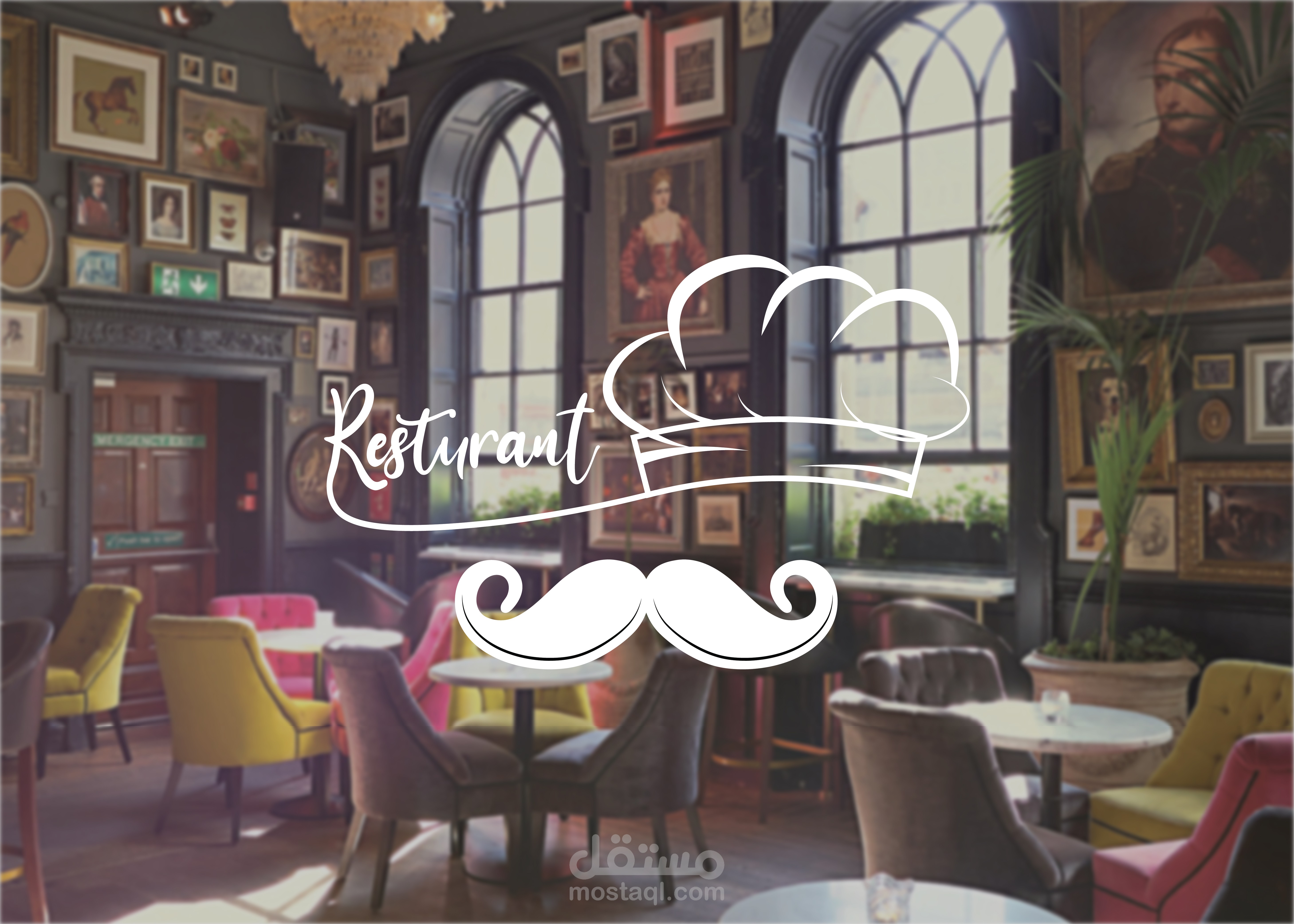 تصميم شعار ل RESTURANT