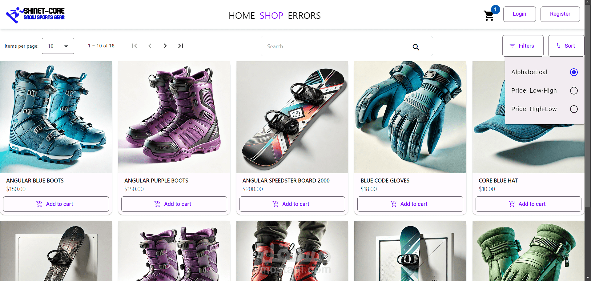 منصة تجارة إلكترونية متكاملة مع نظام دفع إلكتروني