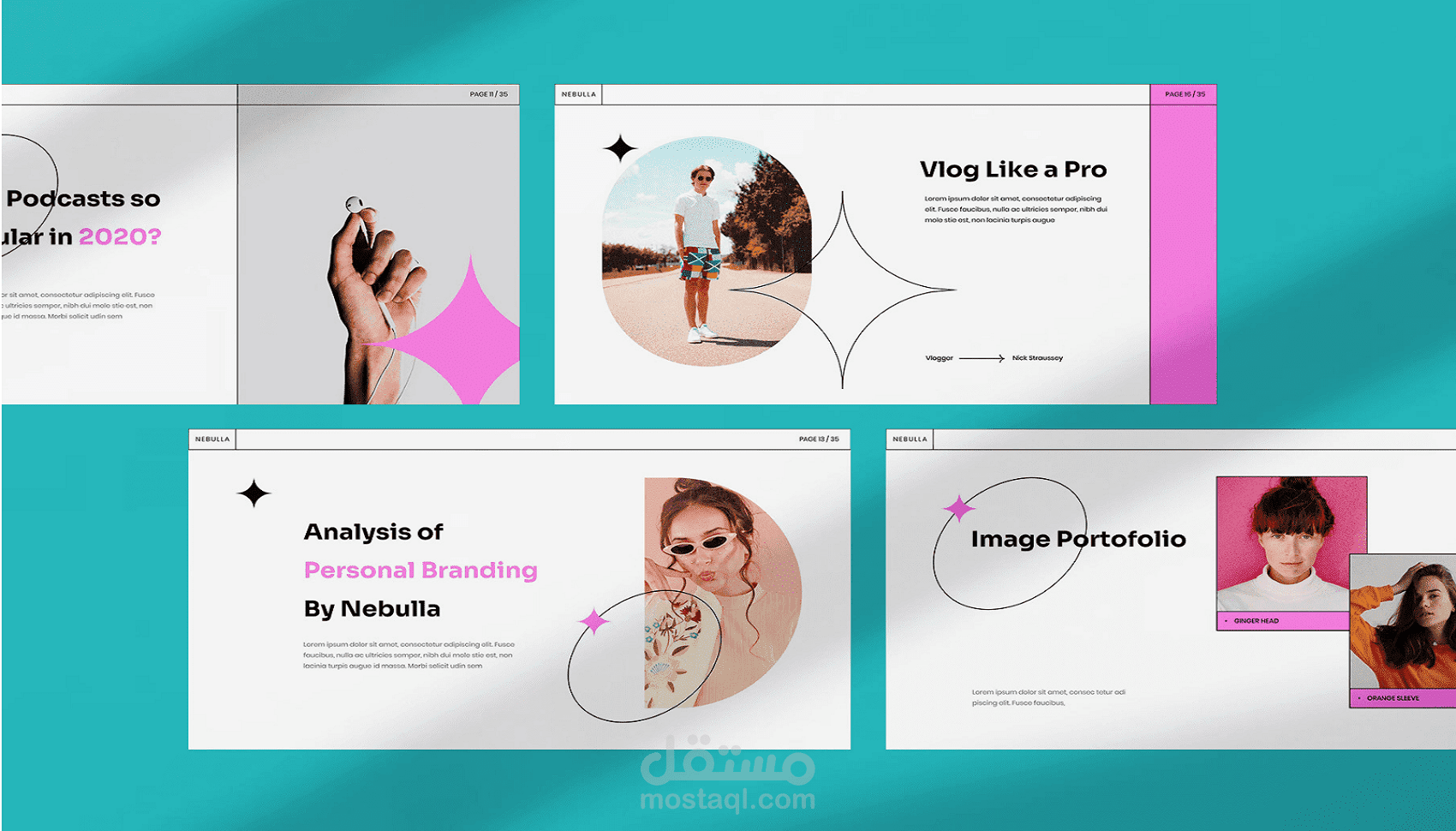عروض تقديمية على Canva