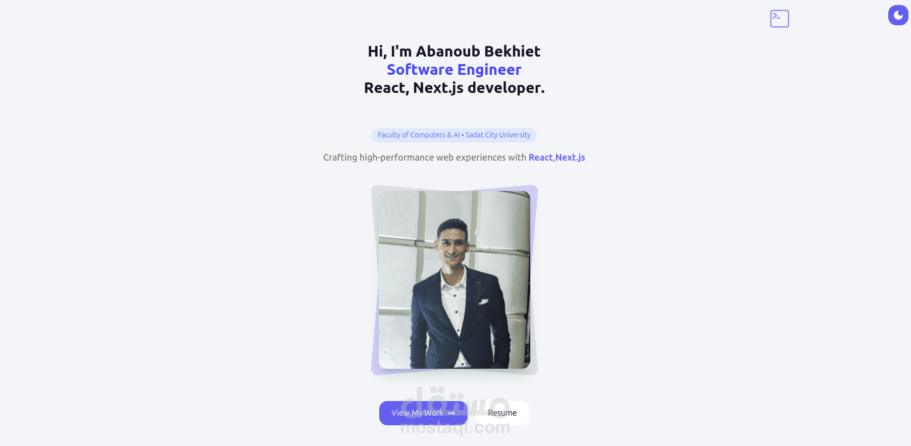 fullstack developer portfolio