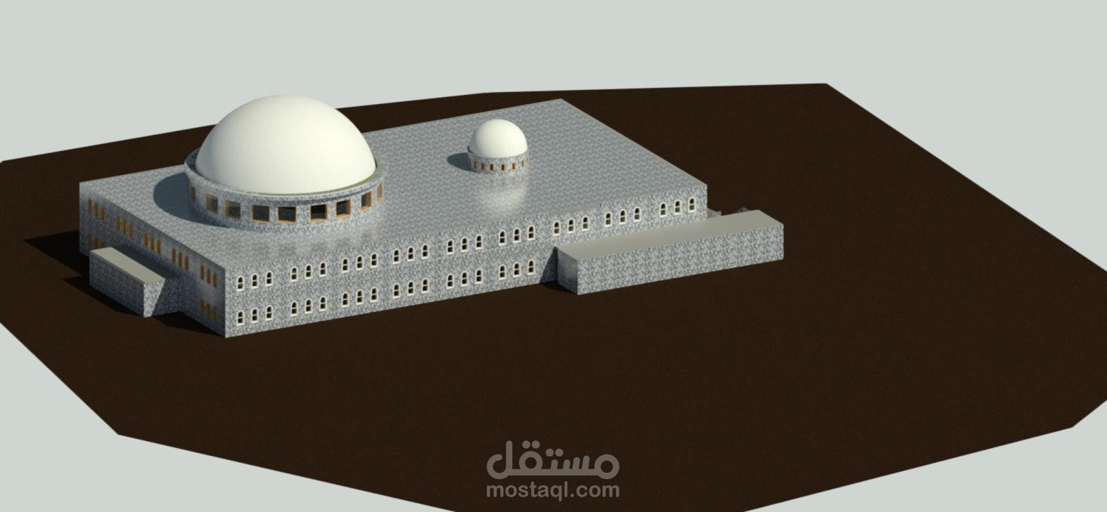إعداد لوحات تنفيذية ل مسجد مع حصر كميات المشروع و إعداد خطة نظرية ل التنفيذ