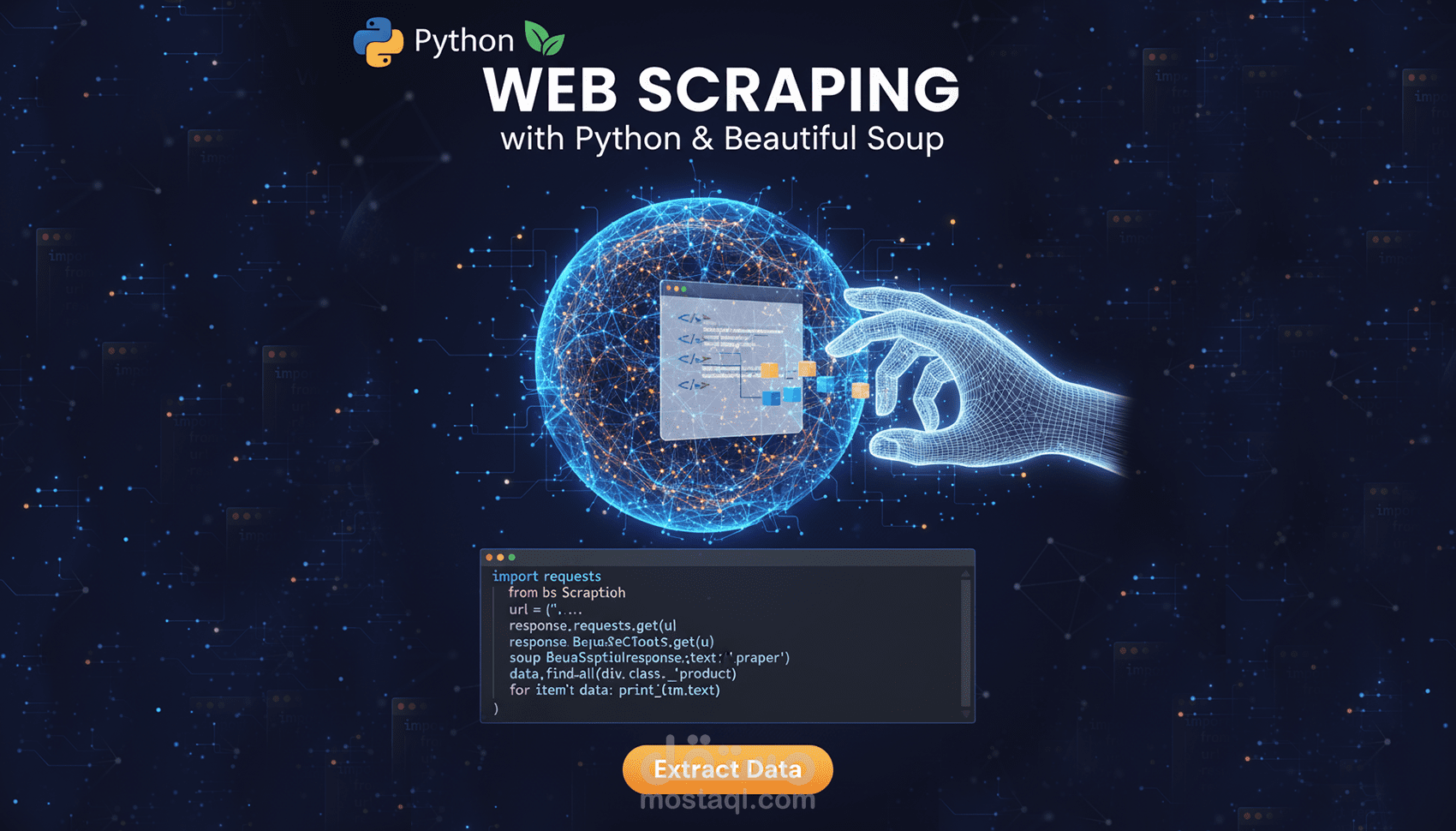 استخراج البيانات من المواقع (Web Scraping)