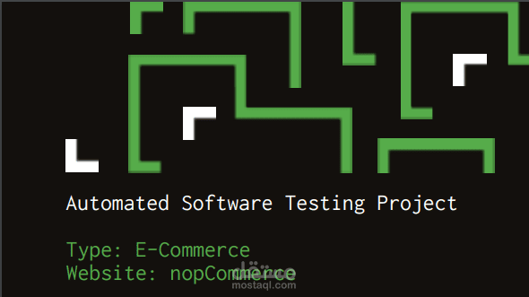 Automated Software Testing E- Commerce -Project