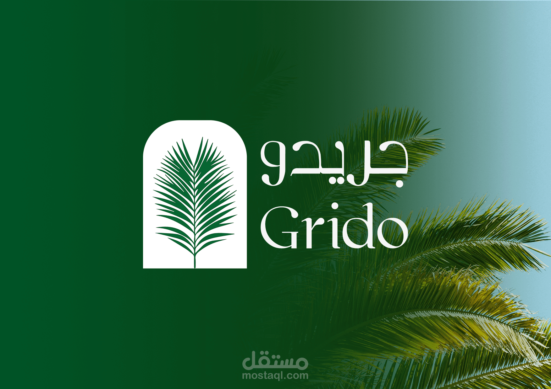 تصميم هوية بصرية براند جريدو