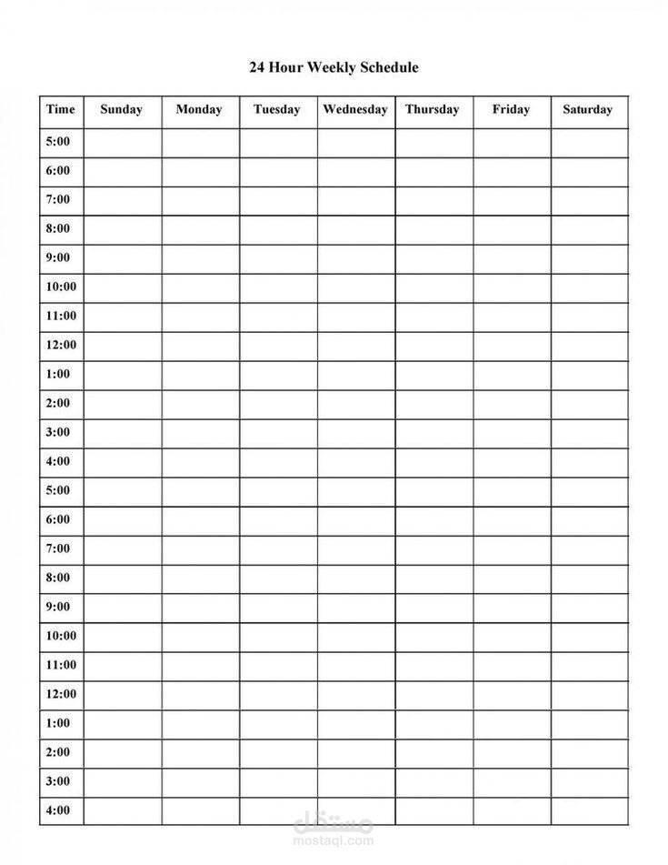 weekly planner