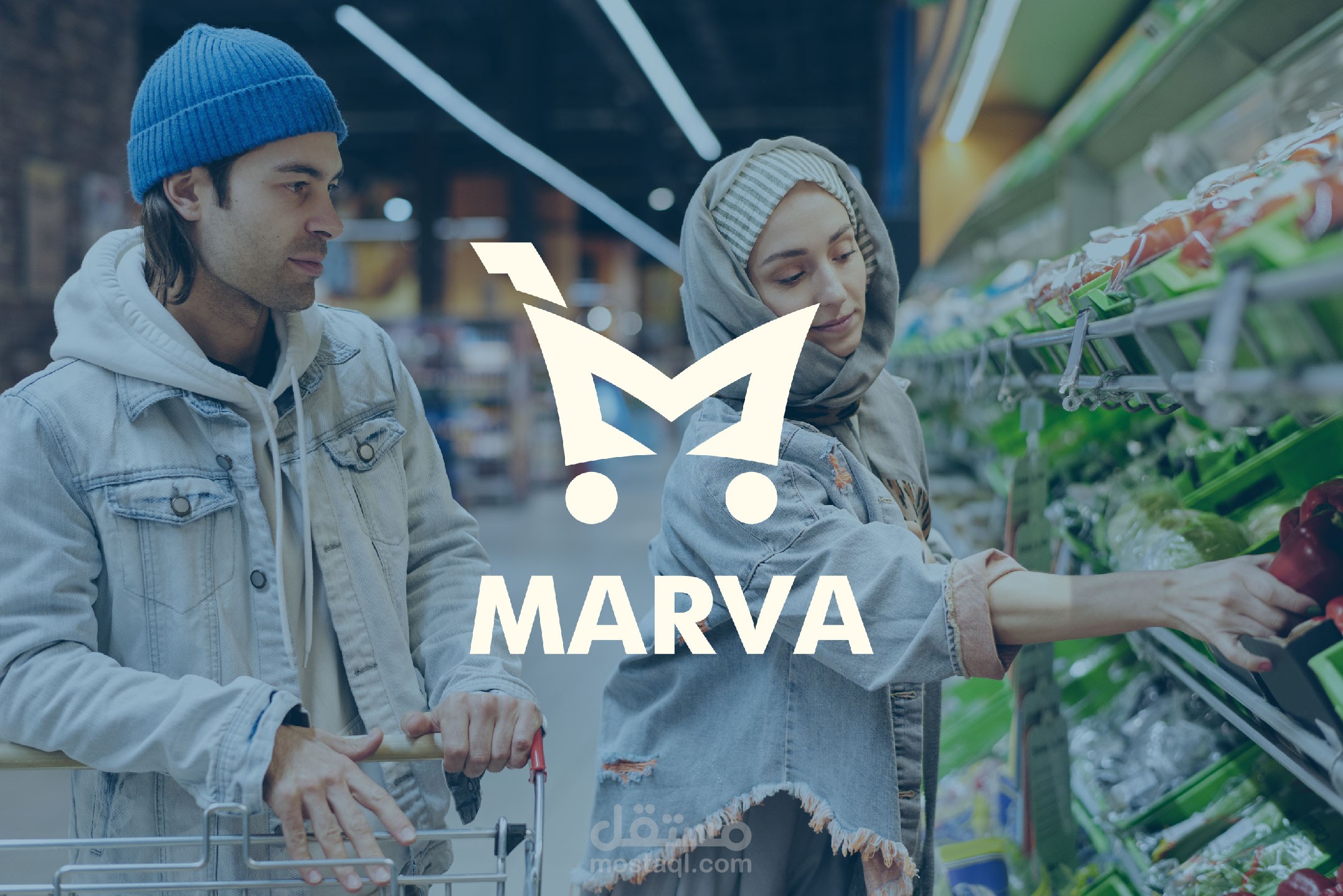 MARVA | Logo SuperMarket