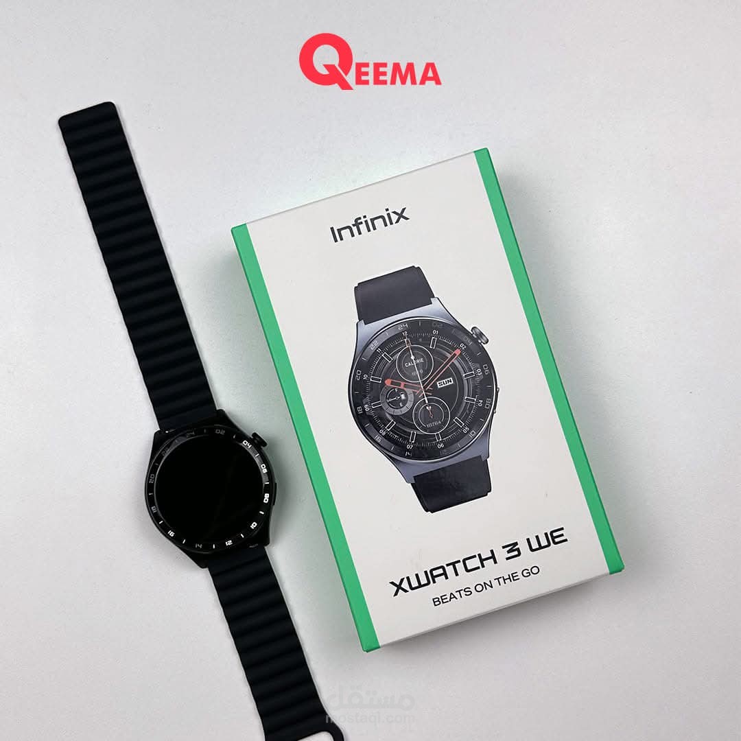كتابة و تصوير ريفيو وعمل ڤويس اوڤر ساعة Infinix xwatch 3w