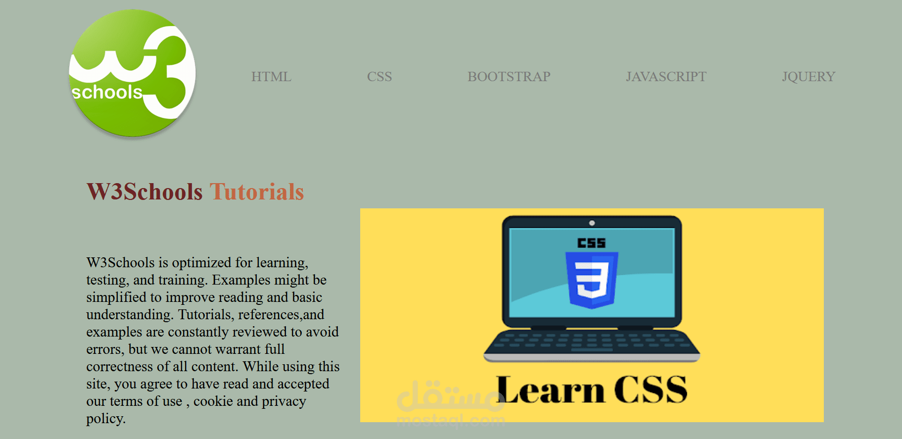 تطوير واجهة مستخدم (Front-End) لصفحتين ويب متجاوبتين بالكامل
