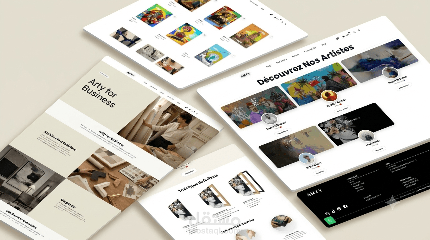 Arty.ma, Wordpress, WooCommerce