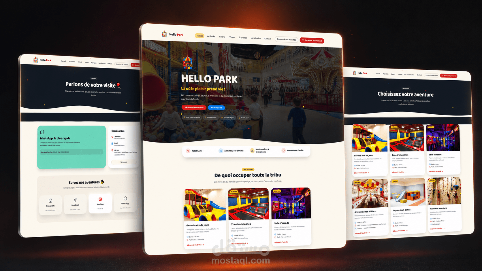 Hello Park Landing Page