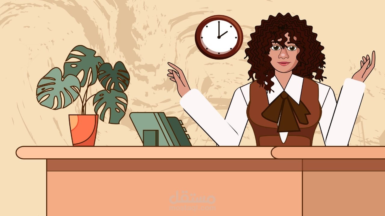 Motion graphic video