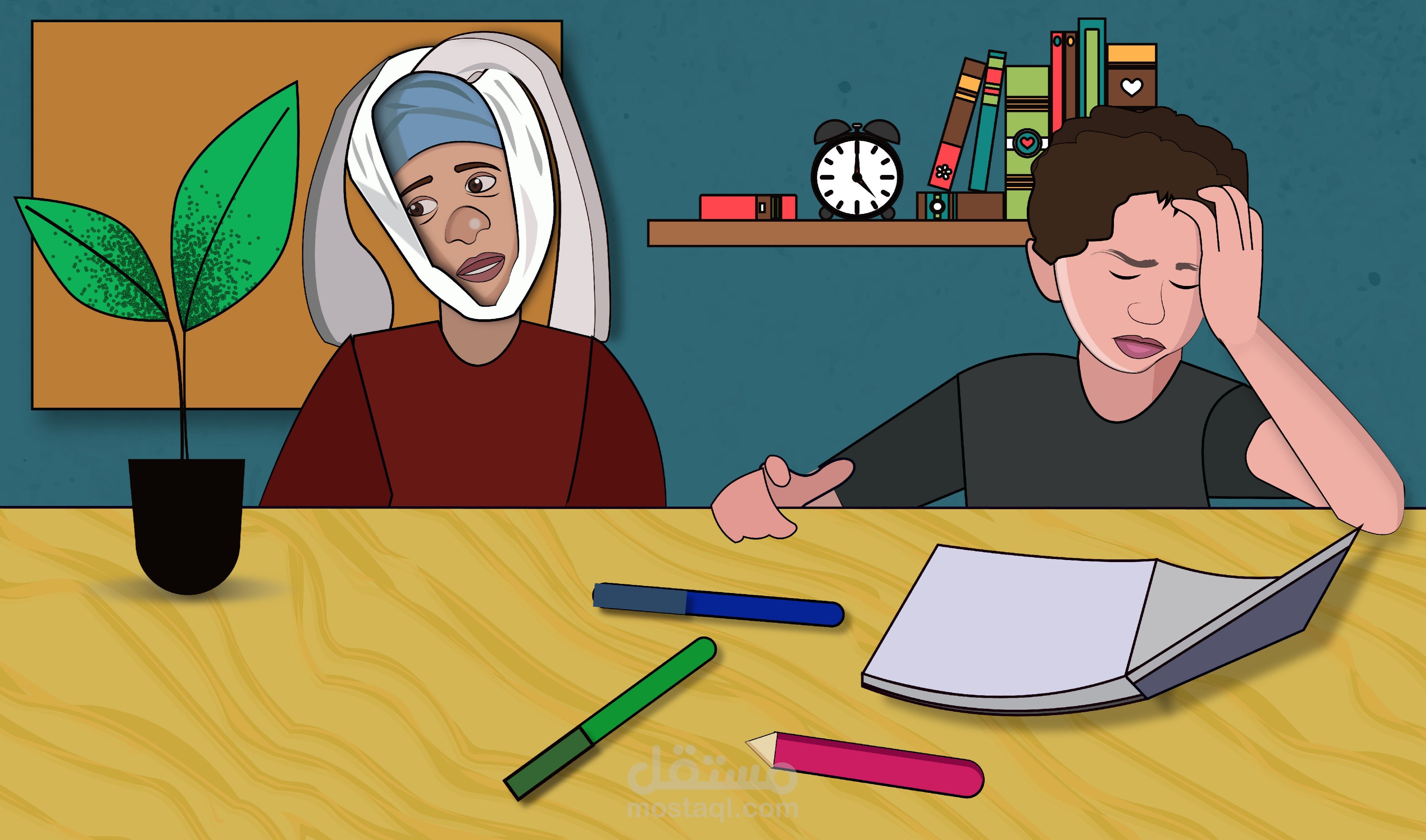 Illustration for motion