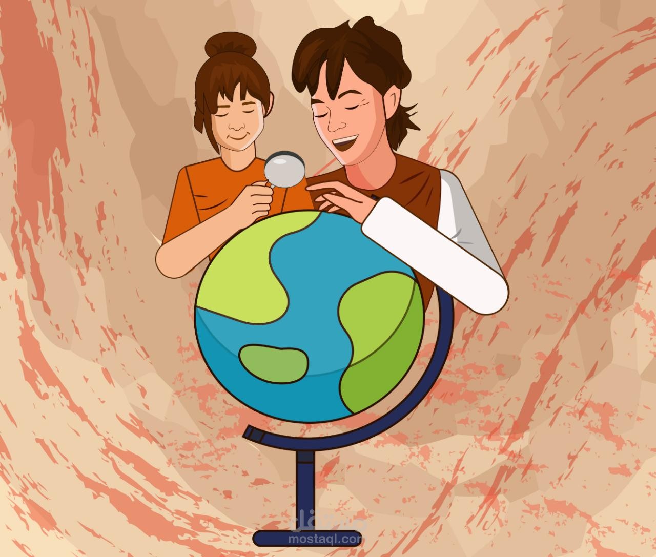 Illustration for motion