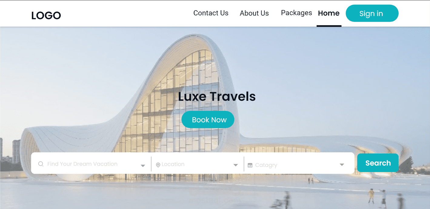 Landing Page UXUI