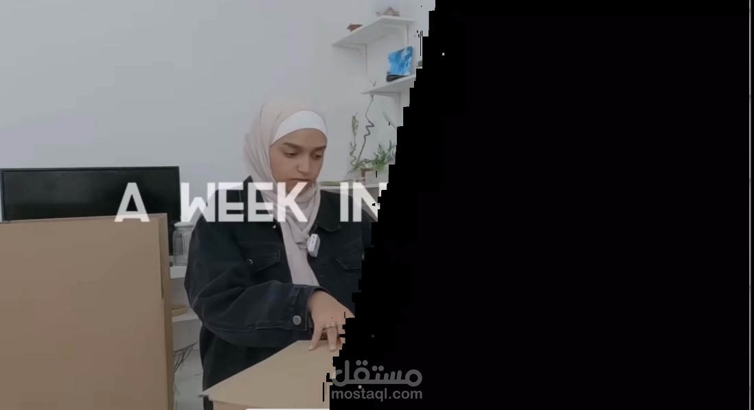 عمل انترو ( مقدمة فيديو )