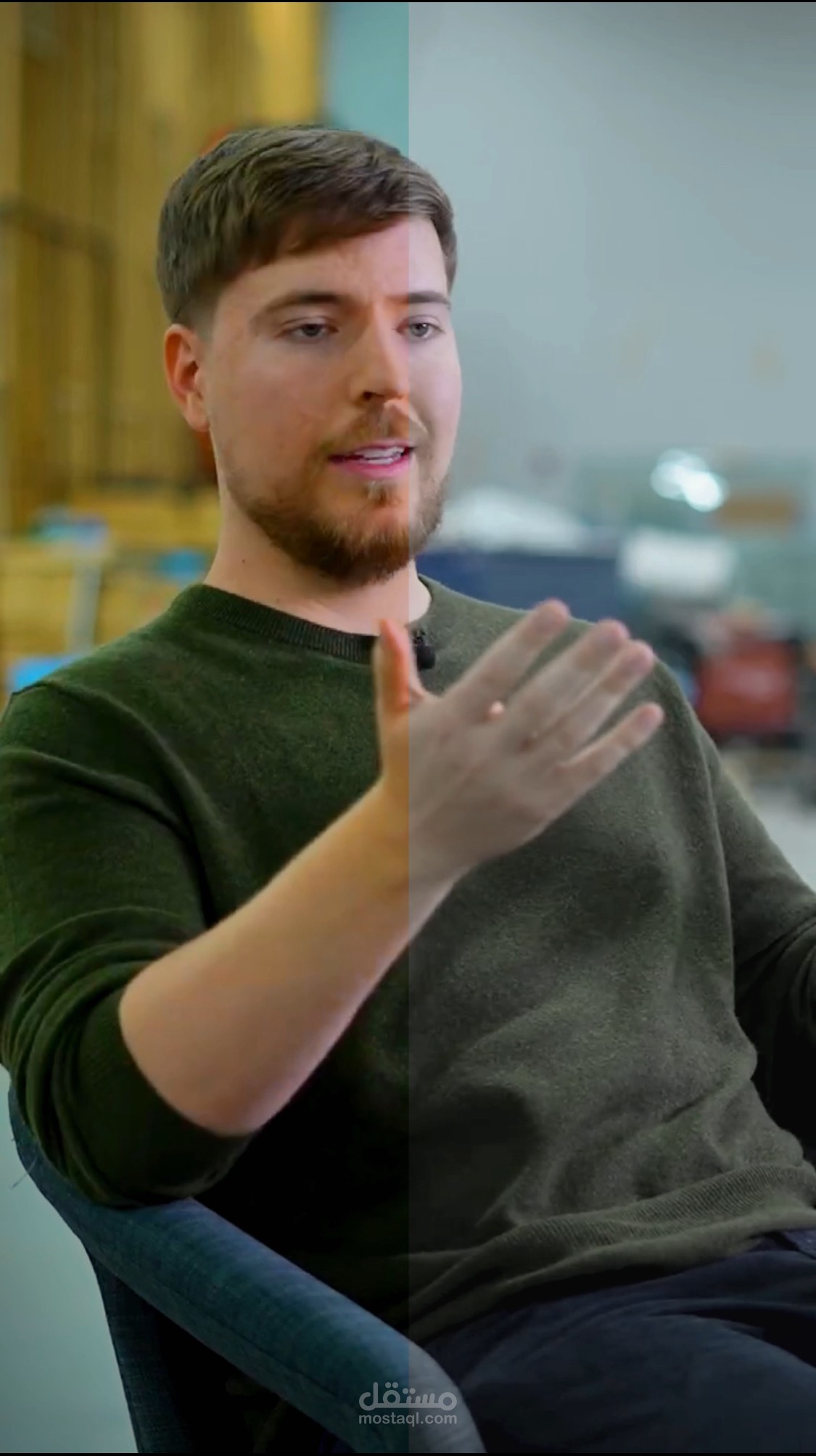 تعديل الألوان لفيديو