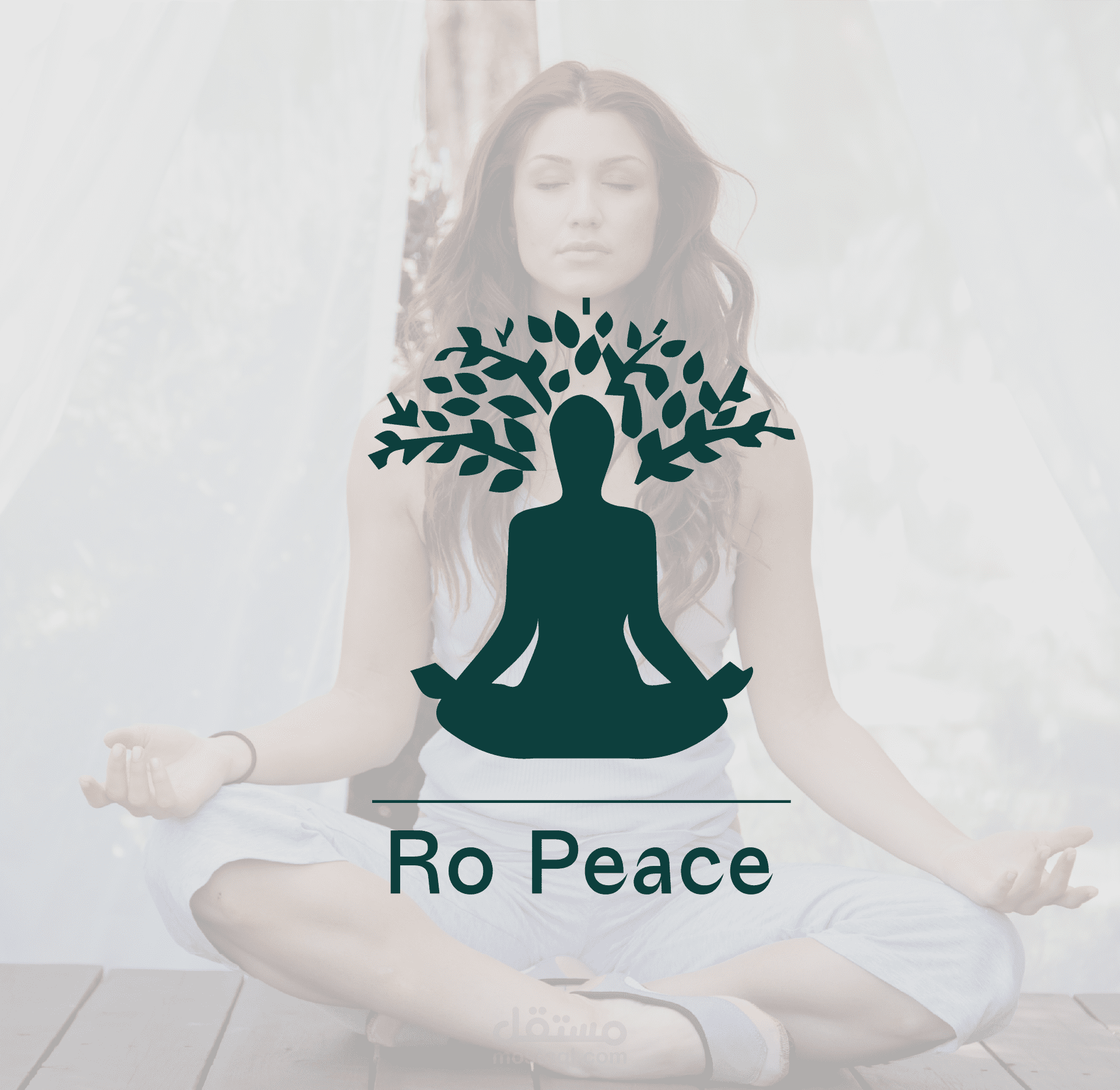 تصميم هوية بصرية لمركز يوجا  RO peace